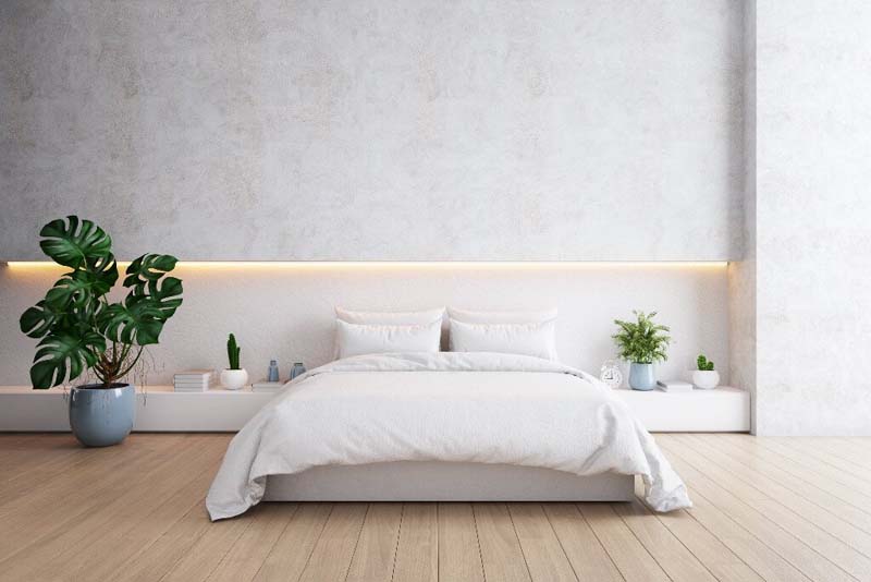 Phòng ngủ thiết kế tinh giản