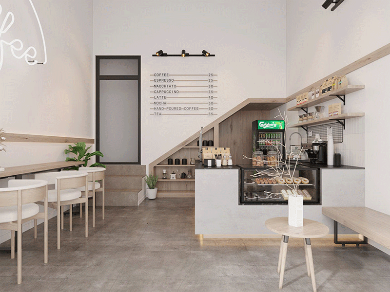 Thiết kế nội thất khi mở quán cafe mang lại cho chủ đầu tư nhiều lợi ích thiết thực