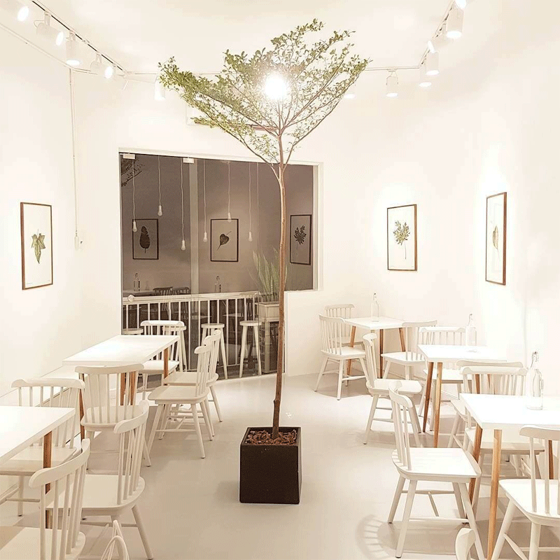 Không gian đầy thư giãn, mộng mơ của quán cafe Thinker and Dreamer trong chung cư Nguyễn Huệ.