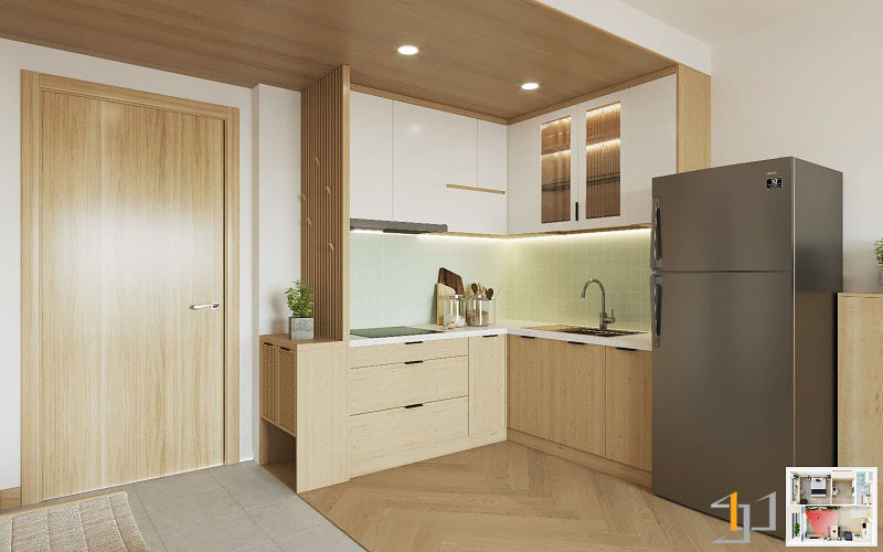Không gian nội thất của căn hộ chung cư phong cách tối giản (Minimalism)