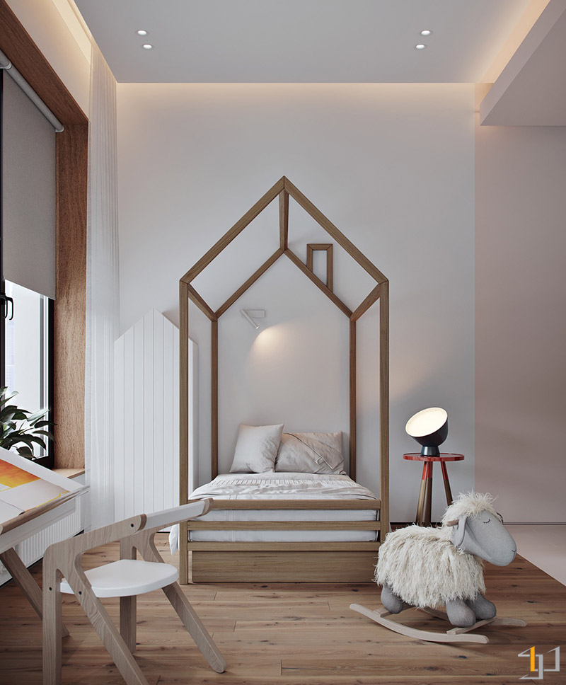 Không gian nội thất của căn hộ chung cư phong cách đương đại (Contemporary)