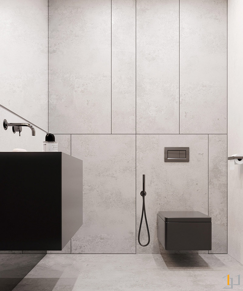 Không gian nội thất của căn hộ chung cư studio phong cách Tối giản (Minimalism)