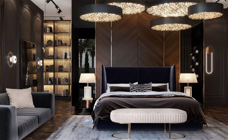 Trang trí phòng ngủ phong cách Luxury xa hoa và lộng lẫy
